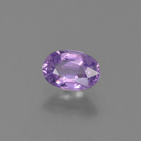 0,66 ctw natürlicher violetter Saphir, Oval Schliff, VVS-VS