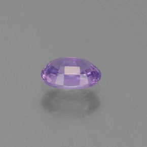 0,66 ctw natürlicher violetter Saphir, Oval Schliff, VVS-VS