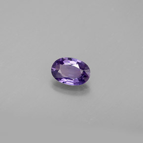 0,54 ctw natürlicher violetter Saphir, Oval Schliff, VS