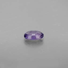 0,54 ctw natürlicher violetter Saphir, Oval Schliff, VS