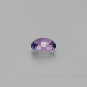 0,64 ctw natürlicher violetter Saphir, Oval Schliff, VVS-VS