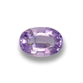 0,64 ctw natürlicher violetter Saphir, Oval Schliff, VVS-VS