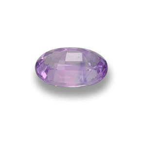 0,64 ctw natürlicher violetter Saphir, Oval Schliff, VVS-VS