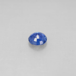 0,54 ctw natürlicher blauer Saphir, Rundschliff, VS