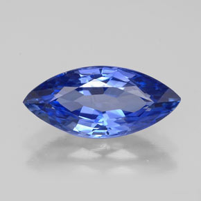 2,73 ctw natürlicher blauer Saphir, Marquise, VVS