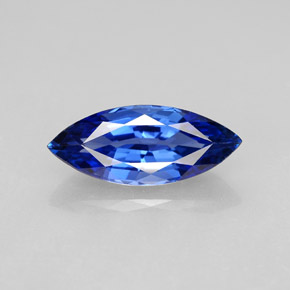 2,69 ctw natürlicher blauer Saphir, Marquise, VVS