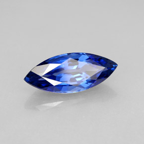 2,69 ctw natürlicher blauer Saphir, Marquise, VVS
