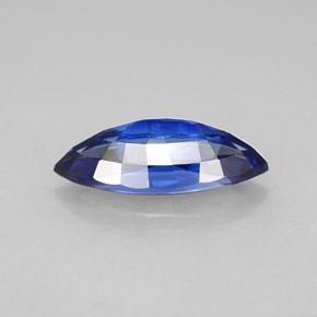2,69 ctw natürlicher blauer Saphir, Marquise, VVS