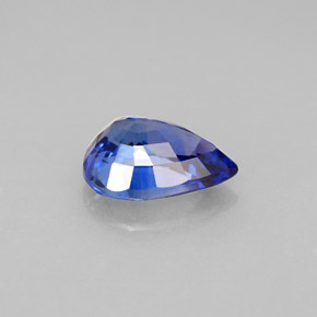1,99 ctw natürlicher blauer Saphir, Birnenform, VVS-VS