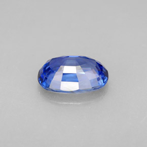 2,15 ctw natürlicher blauer Saphir, Oval Schliff, VVS-VS