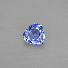 1,17 ctw natürlicher blauer Saphir, Herzform, VVS