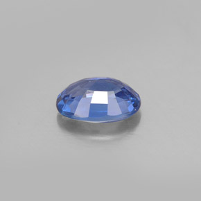 1,04 ctw natürlicher blauer Saphir, Oval Schliff, VS