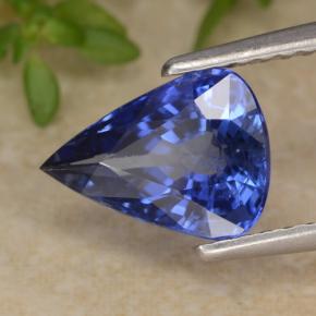1,94 ctw natürlicher blauer Saphir, Birnenform, VS