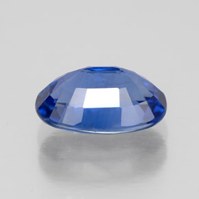 2,02 ctw natürlicher blauer Saphir, Oval Schliff, VVS-VS