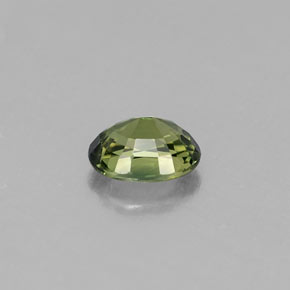 0,51 ctw natürlicher grüner Saphir, Oval Schliff, VVS-VS