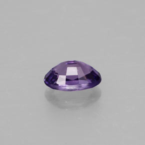 0,70 ctw natürlicher violetter Saphir, Oval Schliff, VS