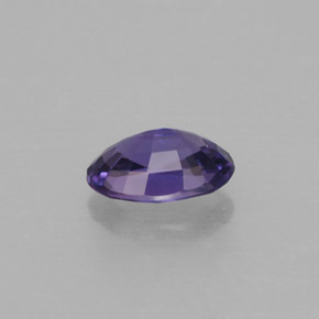 0,56 ctw natürlicher violetter Saphir, Oval Schliff, VS