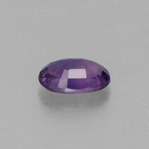0,60 ctw natürlicher violetter Saphir, Oval Schliff, VS