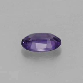 0,56 ctw natürlicher violetter Saphir, Oval Schliff, VS