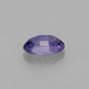 0,58 ctw natürlicher violetter Saphir, Oval Schliff, VS