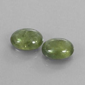  ct natürliche grüner Saphir-Edelsteine, Transparent, Transparent / Lichtdurchlässig