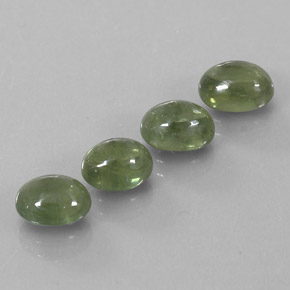 7,83 ct natürliche grüner Saphir-Edelsteine, Transparent, Transparent / Lichtdurchlässig