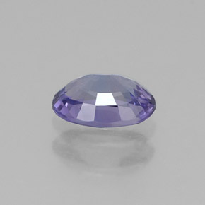 0,57 ctw natürlicher violetter Saphir, Oval Schliff, VVS-VS