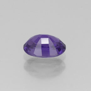 0,65 ctw natürlicher violetter Saphir, Oval Schliff, VVS-VS