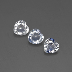  ct natürliche blauer Saphir-Edelsteine, Herzform, VVS-VS