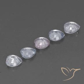 1.69 ct natürliche Bläulich-weiß Saphir-Edelsteine, Herz, VVS