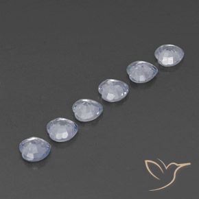 1.98 ct natürliche Bläulich-weiß Saphir-Edelsteine, Herz, VVS