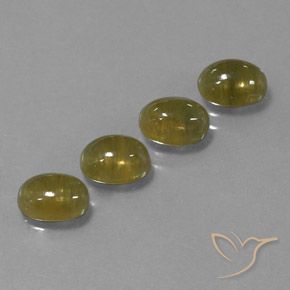 5,74 ct natürliche goldener Saphir-Edelsteine, Transparent, Transparent / Lichtdurchlässig