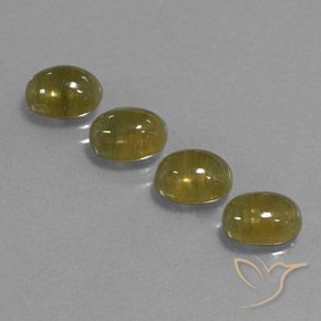 5,74 ct natürliche goldener Saphir-Edelsteine, Transparent, Transparent / Lichtdurchlässig