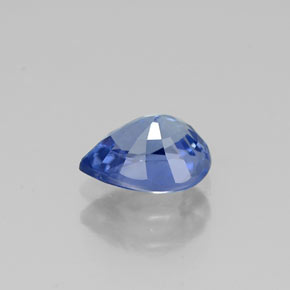 1,02 ctw natürlicher blauer Saphir, Birnenform, VS