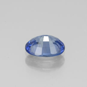 0,96 ctw natürlicher blauer Saphir, Oval Schliff, VS