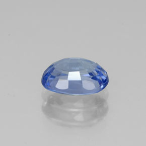 1,18 ctw natürlicher blauer Saphir, Oval Schliff, VS