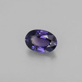 0,59 ctw natürlicher violetter Saphir, Oval Schliff, VVS