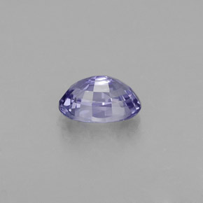 0,74 ctw natürlicher violetter Saphir, Oval Schliff, VVS