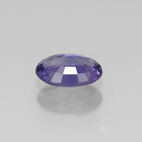 0,49 ctw natürlicher violetter Saphir, Oval Schliff, VS
