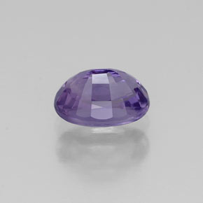0,80 ctw natürlicher violetter Saphir, Oval Schliff, VS