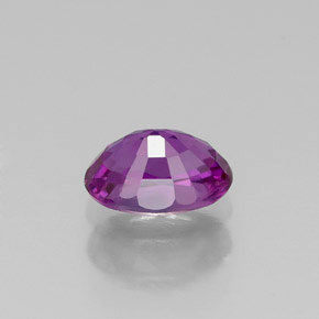 0,67 ctw natürlicher violetter Saphir, Oval Schliff, VVS