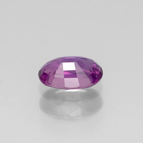 0,62 ctw natürlicher violetter Saphir, Oval Schliff, VVS-VS