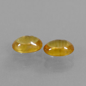  ct natürliche gelber Saphir-Edelsteine, Transparent, Transparent / Lichtdurchlässig