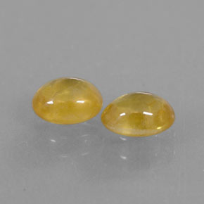  ct natürliche gelber Saphir-Edelsteine, Transparent, Transparent / Lichtdurchlässig