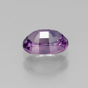 0,74 ctw natürlicher violetter Saphir, Oval Schliff, VVS