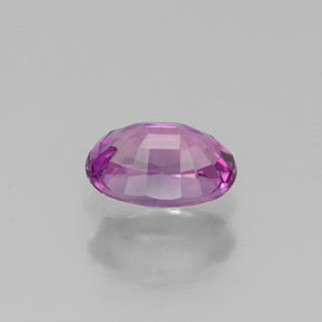 0,72 ctw natürlicher violetter Saphir, Oval Schliff, VS
