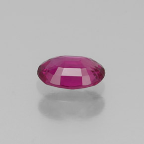 0,56 ctw natürlicher violetter Saphir, Oval Schliff, VVS