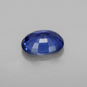 2,28 ctw natürlicher blauer Saphir, Oval Schliff, VS