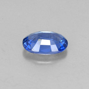 0,95 ctw natürlicher blauer Saphir, Oval Schliff, VVS-VS