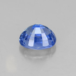 1,03 ctw natürlicher blauer Saphir, Oval Schliff, VS